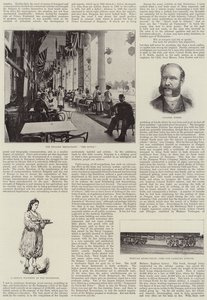 Antwerpse Internationale Tentoonstelling 1894 door Melton Prior
